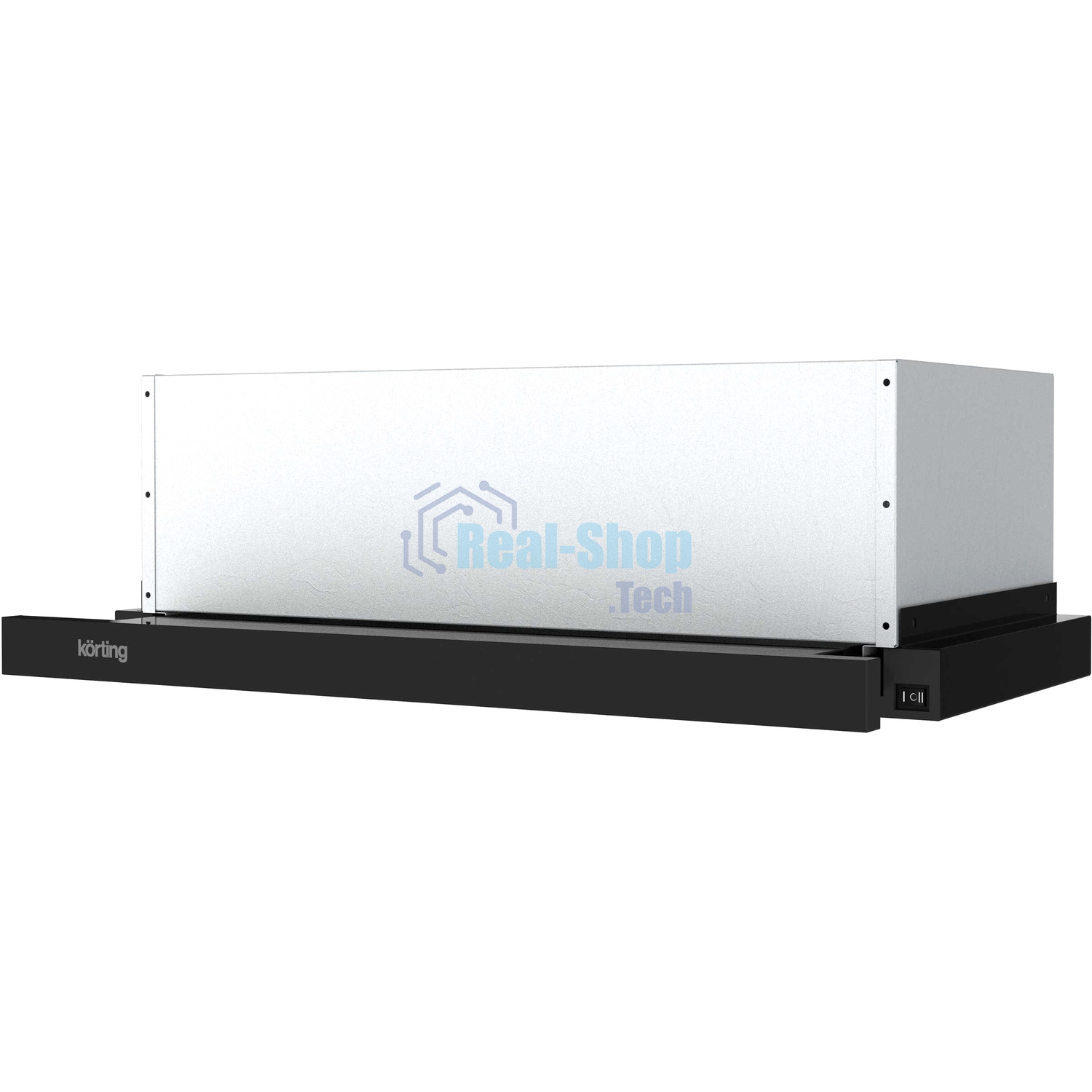 Вытяжка телескопическая Korting KHP 6512 N черный, 59.5 см, 550 куб. м/ч, 54 дБ