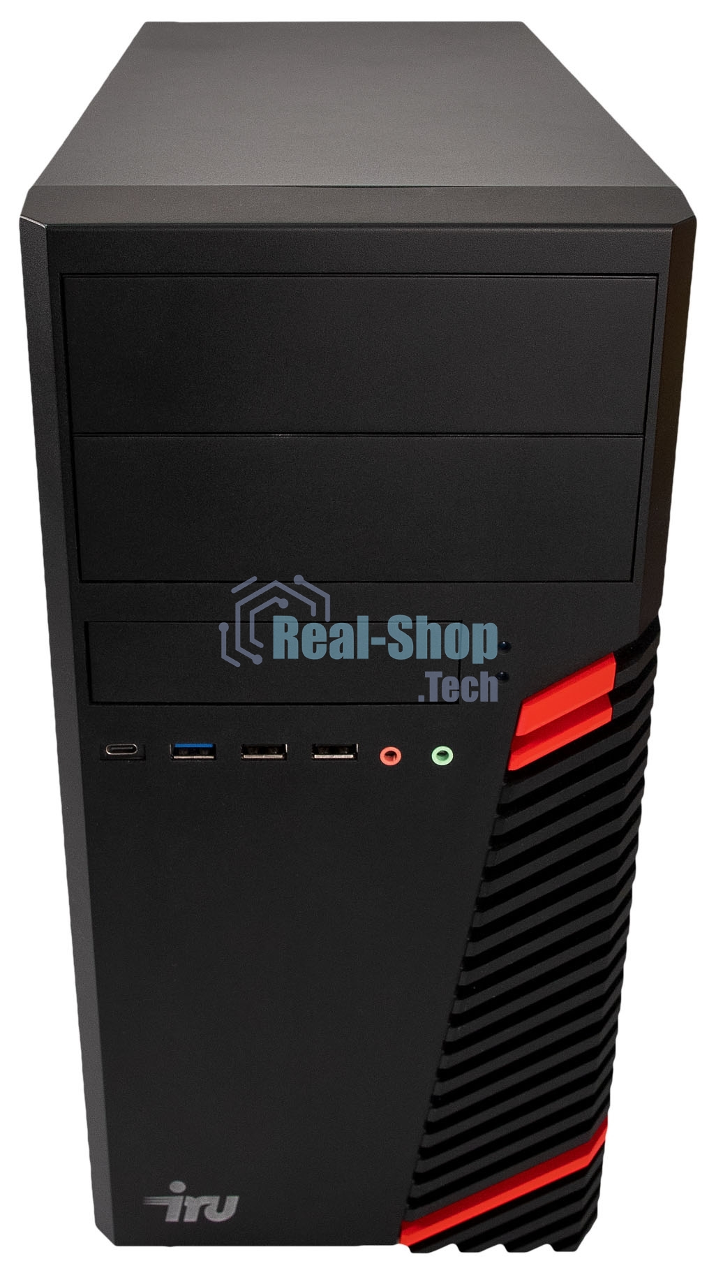 Компьютер IRU Corp 312 MT PG G6405 (4.1) 4Gb 4Tb+500Gb UHDG 610 Free DOS GbitEth 400W черный