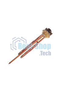 Нагревательный элемент для бойлера Rexant ТЭН, RCT-2500 Вт, фланец М6, 42 мм, с терморегулятором 70 градусов и уплотнительным кольцом