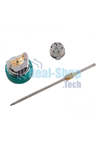 Набор для краскораспылителя Stels AS802HVLP: сопло 1,7 мм, игла, чашка