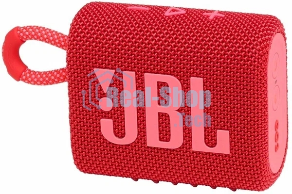 Портативная акустика JBL GO 3, красный