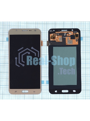 Дисплей для Samsung Galaxy J7 SM-J700H (OLED) золотистый