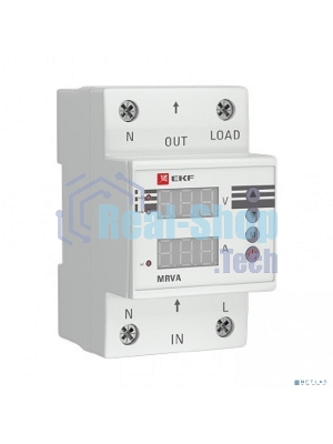 Реле напряжения и тока с дисплеем MRVA 40A EKF PROxima MRVA-40A
