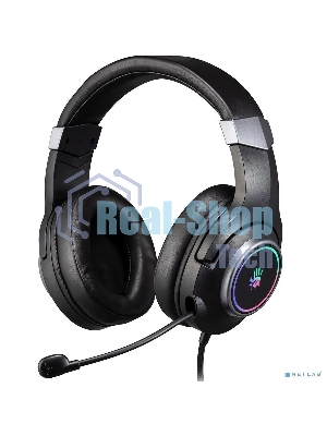 Гарнитура Bloody G350 чёрный, проводная, USB, подсветка