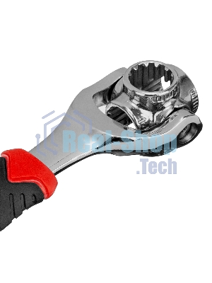 Ключ универсальный Matrix 48 в 1, СrV, 8-19мм, Spline