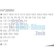 Отвертка с набором бит Jakemy JM-8175