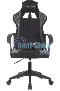 Кресло игровое Zombie Carry черный/серый, крестов. пластик