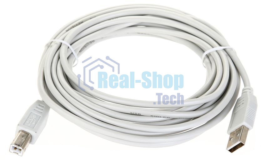 Кабель TELECOM USB2.0 A to B (5.0м)