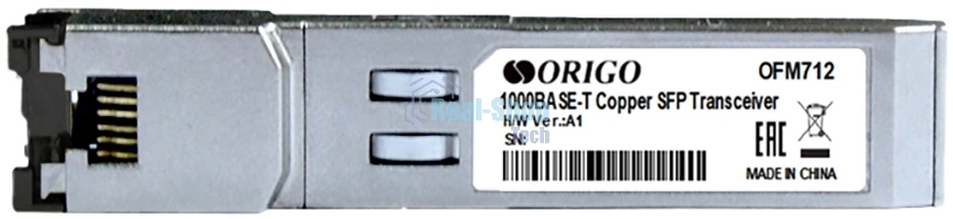 Трансивер Origo OFM712 оптич. SFP 1 Гбит/с до 0.1км (OFM712/A1A)