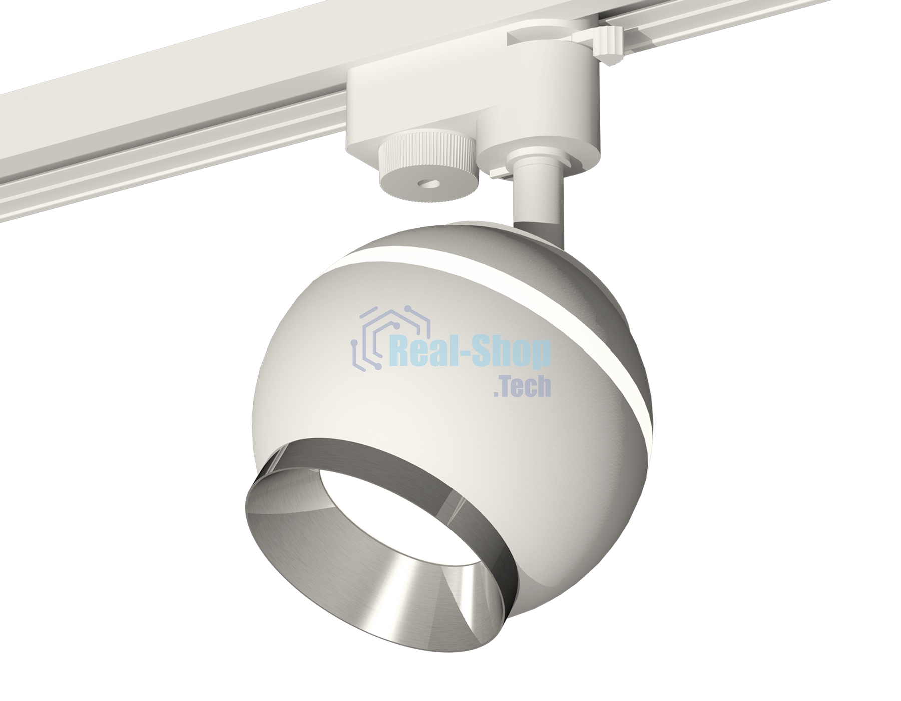 Светильник Ambrella light XT1101021 SWH/PSL белый песок/серебро полированное MR16 GU5.3 LED 3W 4200K (A2520, C1101, N7032)