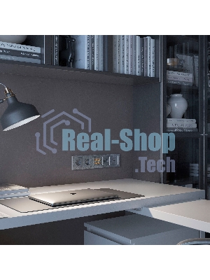 Накладка для розетки HDMI (серебряный)