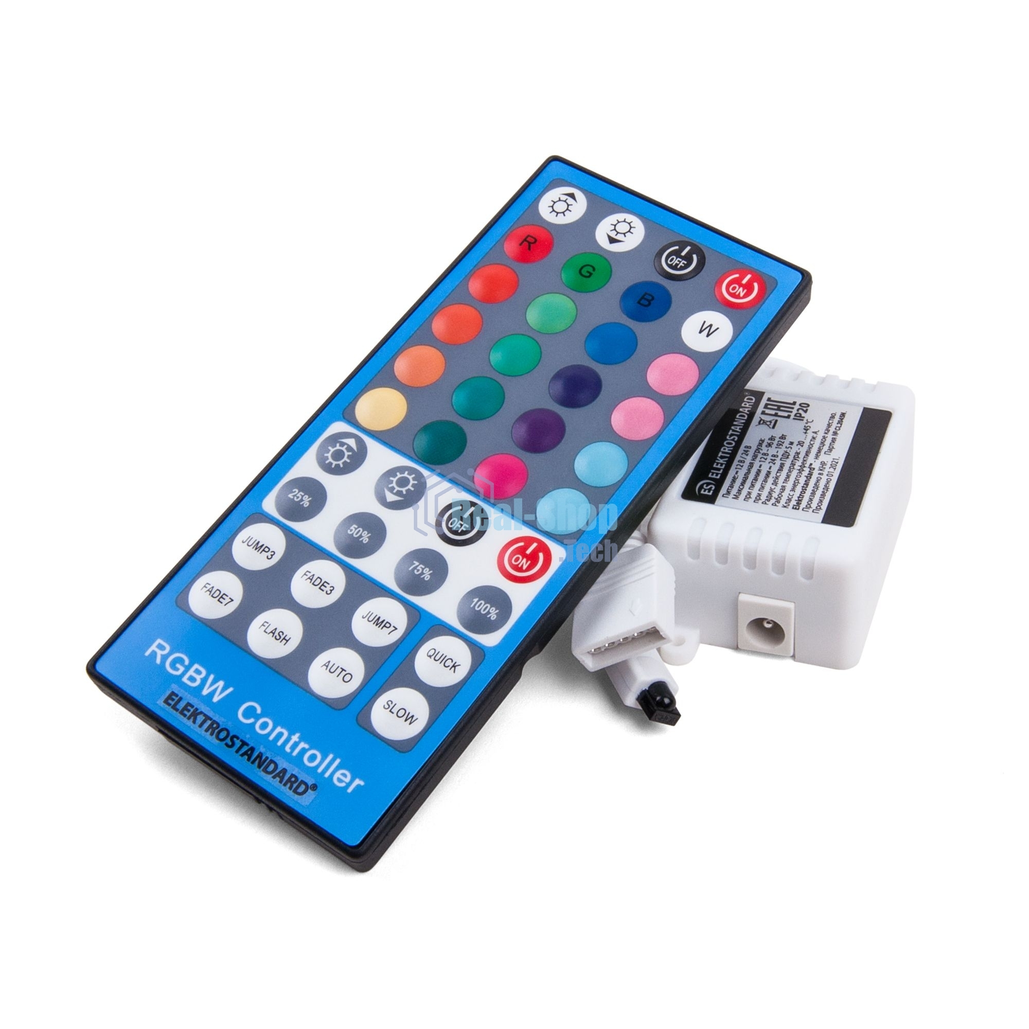 LSC 021 / Контроллер для лент 5050+5050 24V 60Led 10W IP20 RGBW, 5050 24V 60Led 14,4W IP20 RGBW