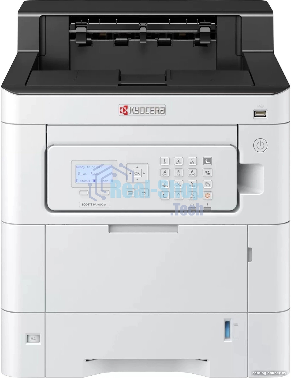Принтер лазерный Kyocera ECOSYS PA4000cx (1102Z03NL0), A4, цветной, печ. 40 стр./мин., 1200x1200 dpi, Ethernet, USB