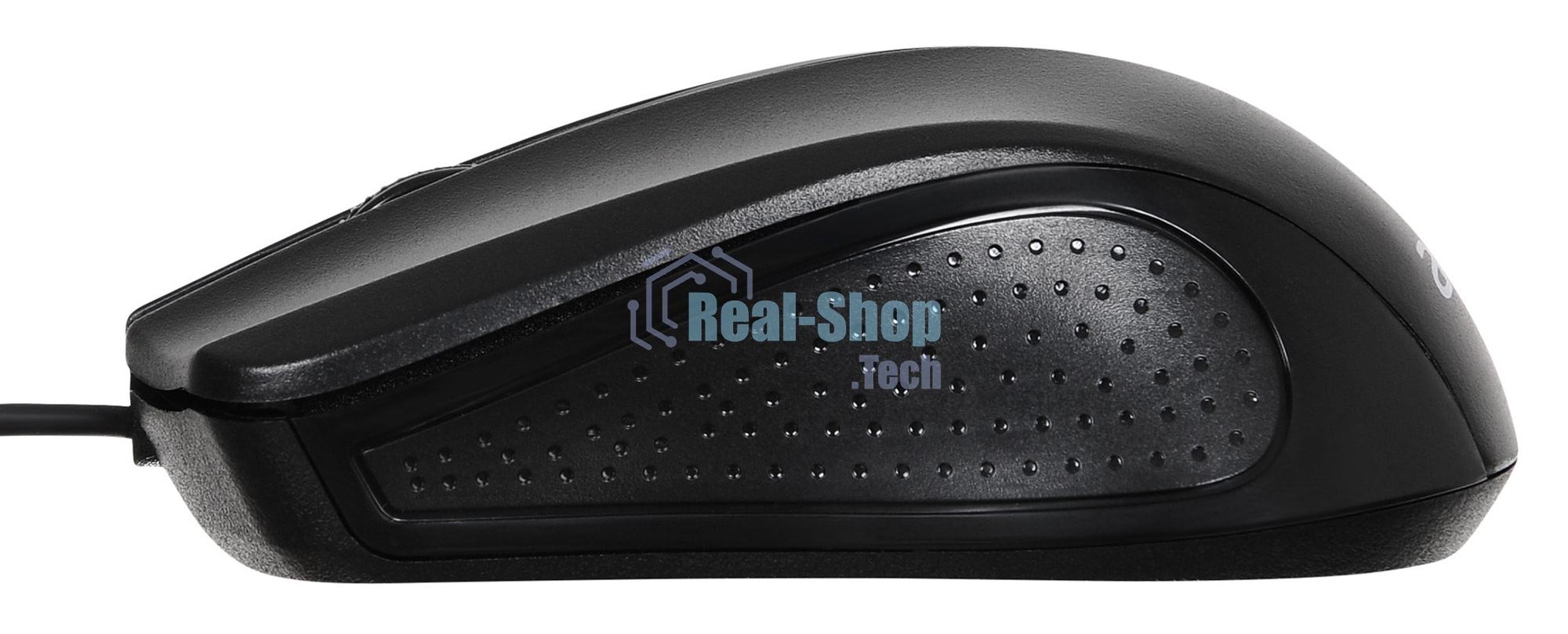 Мышь проводная Acer OMW010 черный, 1200 dpi, USB, кнопки - 3