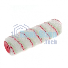 Валик Сибртех сменный Эмали, 250 мм, ворс 12 мм, D 48 мм, D ручки 8 мм, полиамид, полиакрил