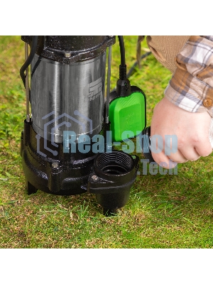 Фекальный насос Сибртех СФН750, 750 Вт, напор 16 м, 22000 л/ч