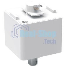 Адаптер для подключения светильника к трековой системе Gauss, белый