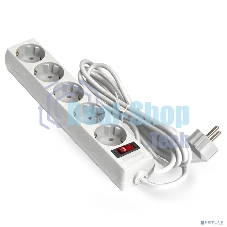 Сетевой фильтр ExeGate EX221190RUS SP-5-5W (5 розеток, 5 м, евровилка, белый)