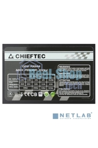 Блок питания Chieftec GPS-700A8, 700Вт, 80 PLUS, 120мм, черный