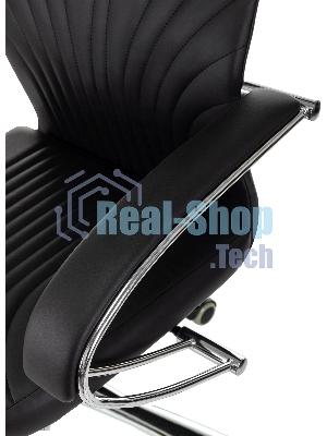 Кресло Бюрократ CH-610SL черный, экокожа