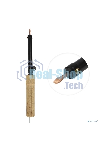 Паяльник Rexant ЭПСН 220В 65Вт дерев. ручка ПД