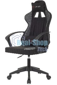 Кресло игровое Zombie Carry черный/серый, крестов. пластик