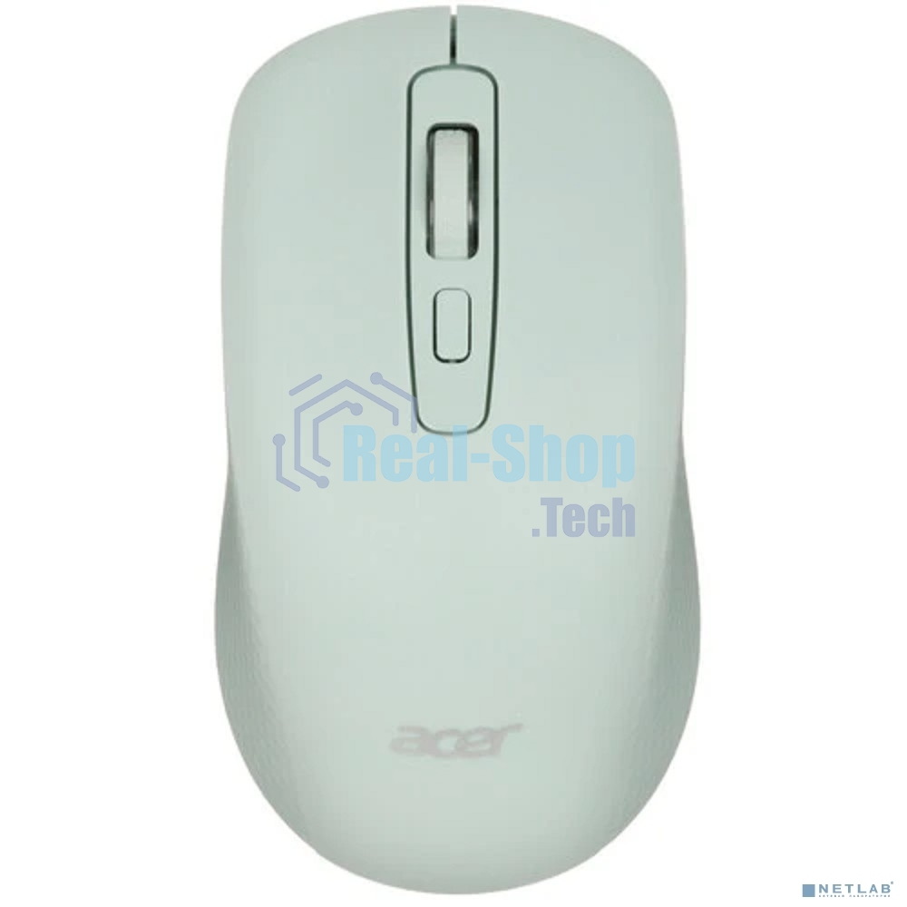 Мышь беспроводная Acer OMR309 зеленый, 1600 dpi, радиоканал, USB, кнопки - 4