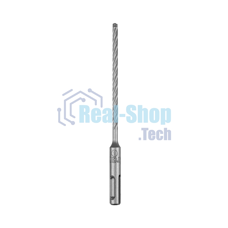 Бур по бетону Kranz SUPER 5x160 мм, профессиональный, цельная крестовая пластина, SDS PLUS