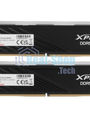 Оперативная память XPG Lancer Blade, DDR5, 32GB (2x16GB), 6000MHz, CL34, DIMM, с радиаторами, RGB, черный