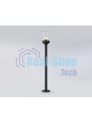 Светильник Ambrella light ST2092 BK/CL черный/прозрачный IP54 E27 max 40W D150*950