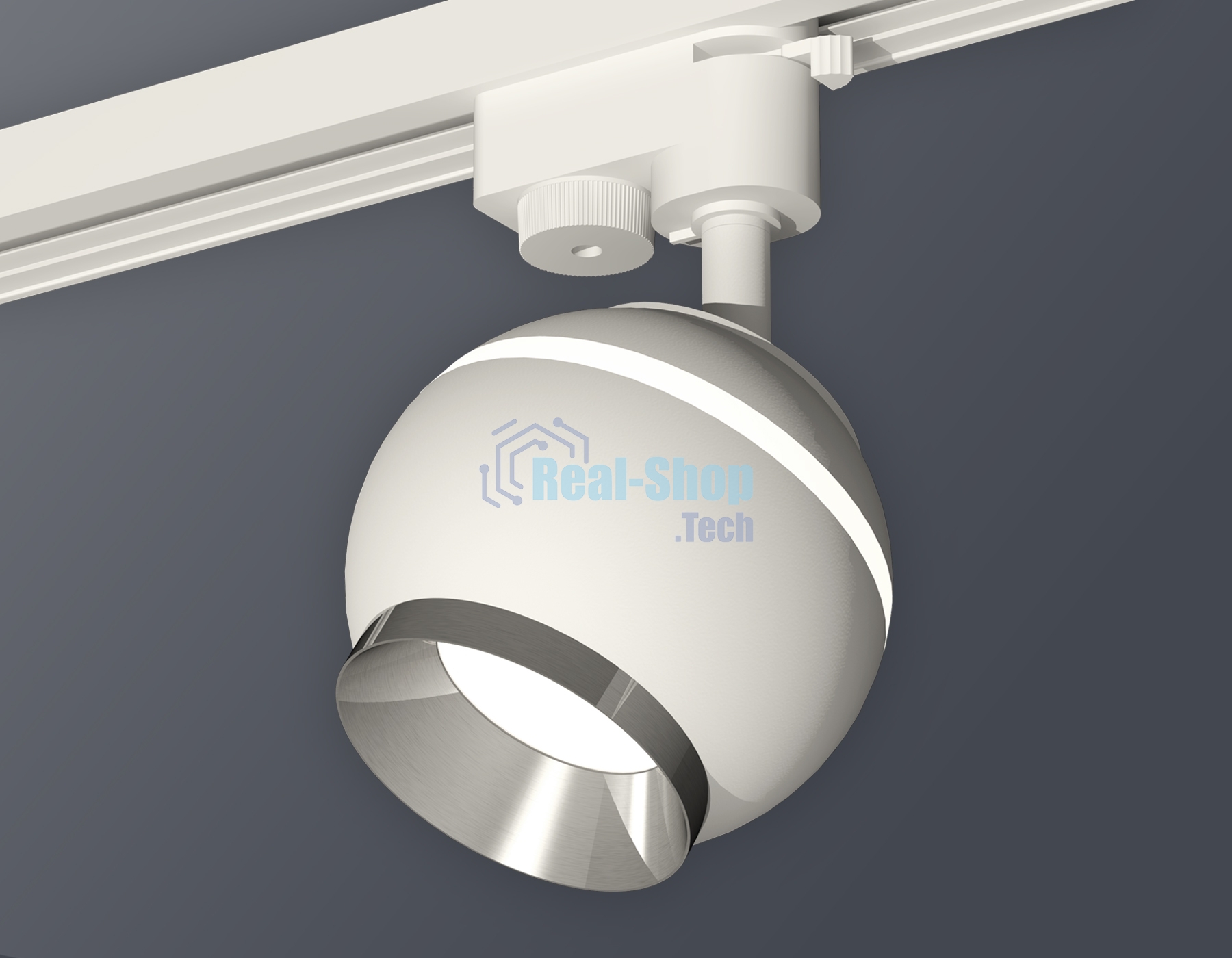 Светильник Ambrella light XT1101021 SWH/PSL белый песок/серебро полированное MR16 GU5.3 LED 3W 4200K (A2520, C1101, N7032)