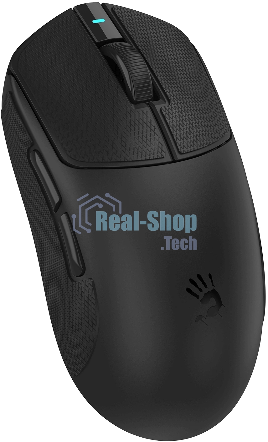 Мышь беспроводная/проводная A4tech Bloody R77UltraDock черный, 20000 dpi, USB Type-A, радиоканал, кнопки - 5
