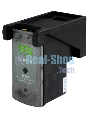 Картридж струйный Cactus CS-PG40 черный (18 мл) для Canon Pixma MP150/MP160/MP170/MP180/MP210/MP220/MP450/MP460/MP470/iP1200/iP1300/iP1600/iP1700/iP1800/iP190