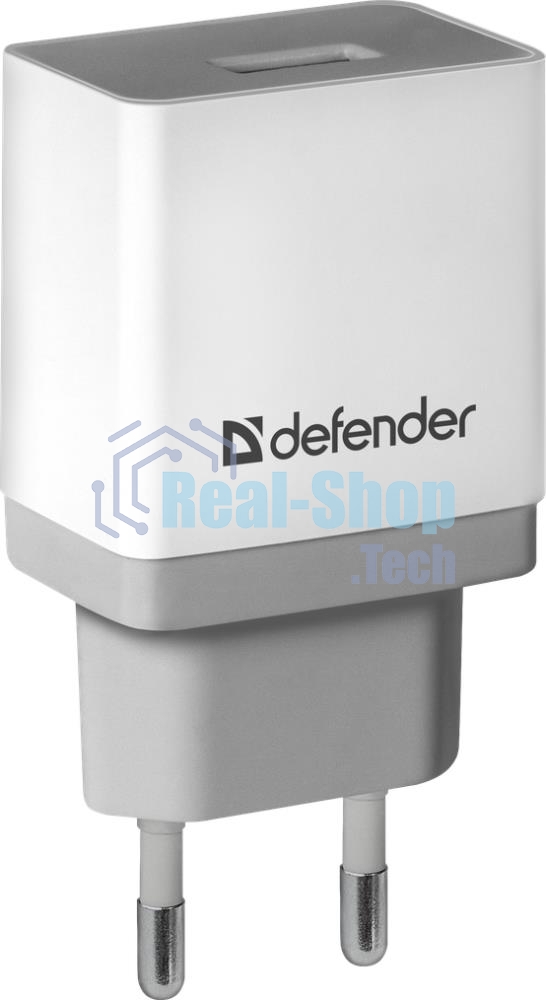 Сетевой адаптер питания Defender 1xUSB, 5V/2.1А, белый (UPA-21)