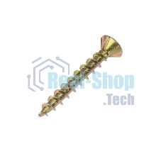 Саморез оконный Kranz острый, 4.1х30, желтый цинк, упаковка поставщика (10 000 шт.)