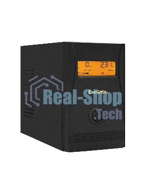 Источник бесперебойного питания ExeGate Power Smart ULB-800.LCD.AVR.4C13 / 800 ВА / 480 Вт / 4 x IEC 320 C13