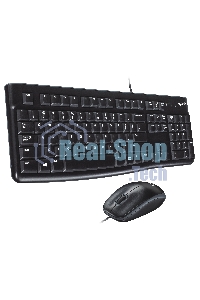Комплект клавиатура + мышь Logitech Desktop MK120 (русская раскладка)
