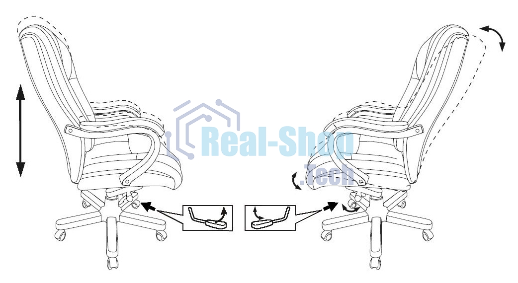 Кресло руководителя Бюрократ T-9926WALNUT светло-коричневый Leather Eichel, кожа, крестовина металл/дерево