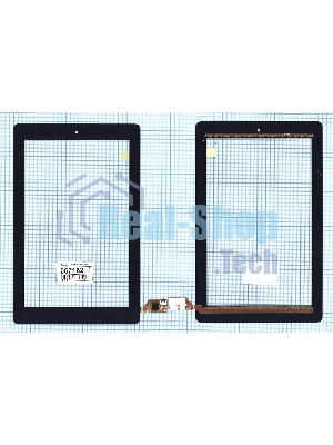 Сенсорное стекло (тачскрин) ZHG-0035C01, черное