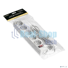 Сетевой фильтр ExeGate EX221190RUS SP-5-5W (5 розеток, 5 м, евровилка, белый)