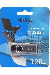 Флешка USB Netac U505 128 Gb NT03U505N-128G-30BK, USB 3.0