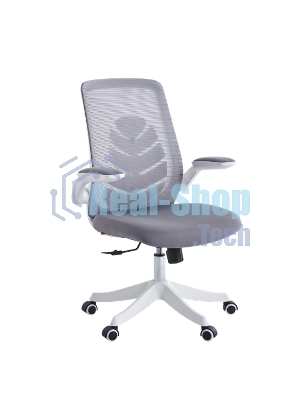 Кресло Chairman CH565 серый, сетка, 120 кг