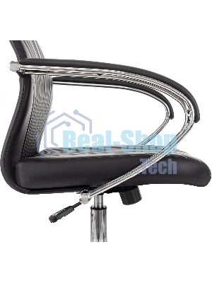 Кресло Бюрократ CH-610SL черный, экокожа