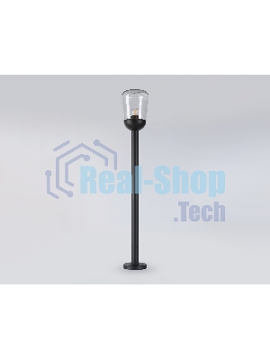 Светильник Ambrella light ST2092 BK/CL черный/прозрачный IP54 E27 max 40W D150*950