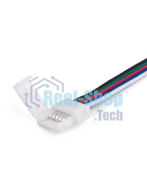 Коннектор для лент 5050+5050 24V 60Led 14,4W IP20 RGBW, 5050 24V 60Led 14,4W IP20 RGBW гибкий односторонний (10pkt)