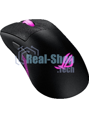 Мышь беспроводная/проводная ASUS ROG Keris II Origin чёрный, 42000 dpi, USB Type-A, радиоканал, Bluetooth, кнопки - 5