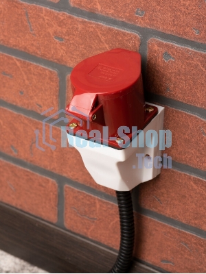 Розетка наруж. уст. 32А 380В 3P+РЕ+N IP44 (125) EKF ps-125-32-380