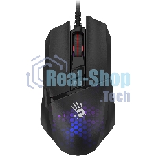 Мышь проводная A4Tech Bloody W65 Max Mini черный, 12000 dpi, USB, кнопки - 9