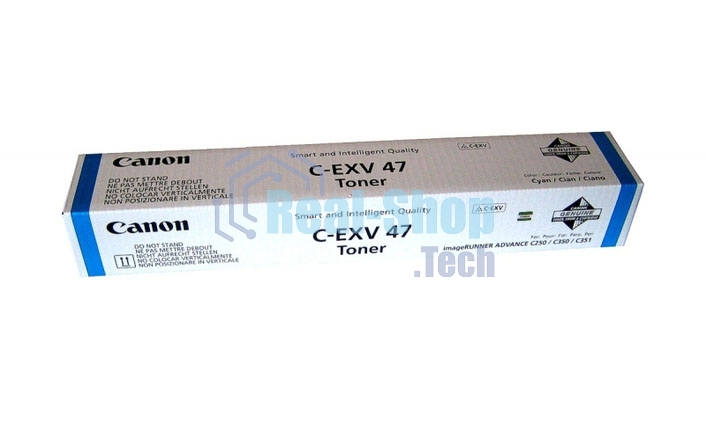 Картридж лазерный Canon C-EXV47C (8517B002) голубой (21 500 стр.) для Canon iR-ADV С351iF/C350i/C250i