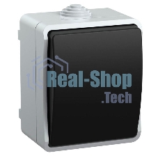 Выключатель 1-кл. ОП ФОРС 10А 250В IP54 ВС20-1-0-ФСр IEK EVS10-K03-10-54-DC